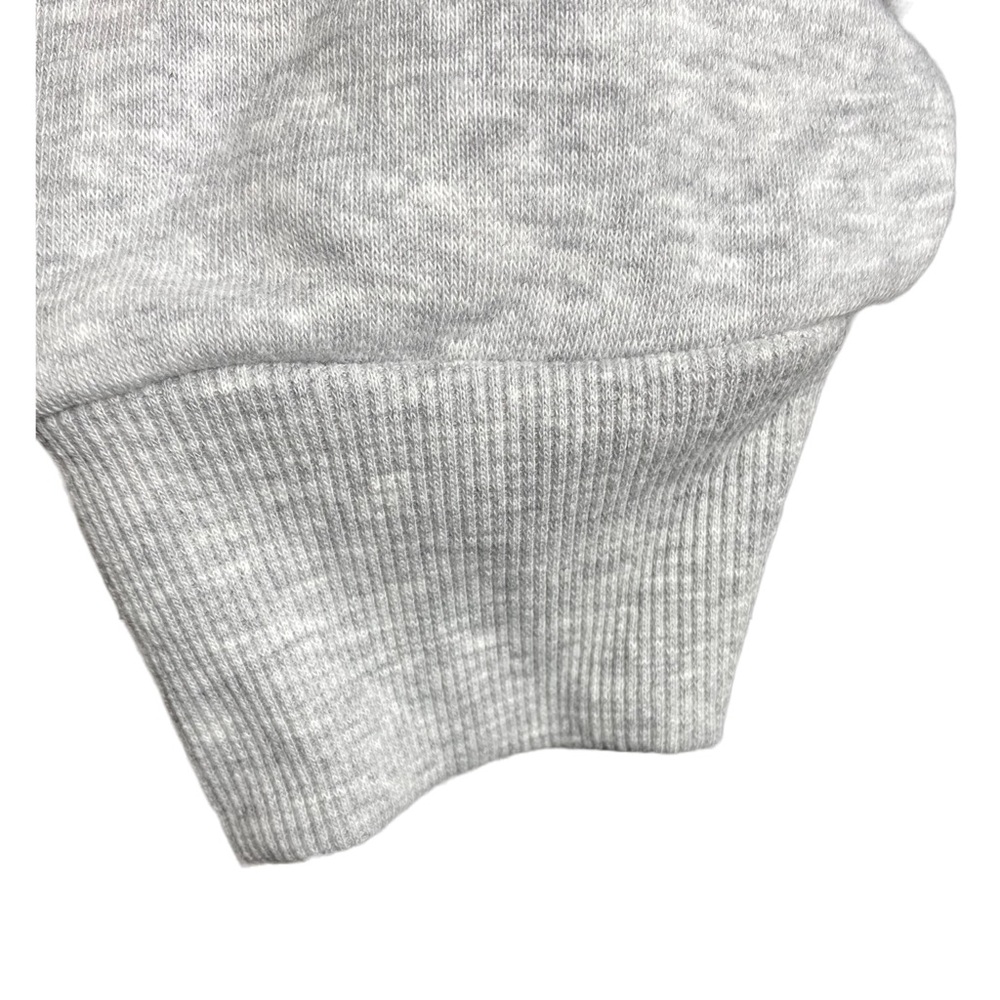 Zoe + Liv Malibu Tennis Club Graphic Heather Gray Zippered Sweatshirt Size XXL - Picture 9 of 13